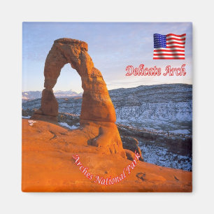 US U.S.A. Arches National Park - Delicate Arch Magnet