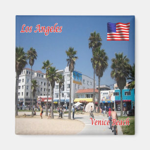 US U.S.A. - Los Angeles - Venice Beach Magnet
