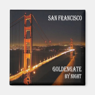 US U.S.A. San Francisco Alamo Square Golden Gate Magnet