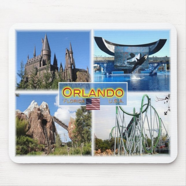 US United States of America - Florida - Orlando - Mouse Mat (Front)