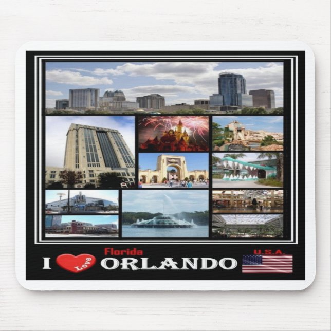 US United States of America - Florida - Orlando - Mouse Mat (Front)