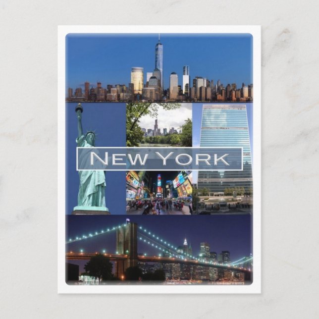 US United States of America - New York - Postcard (Front)