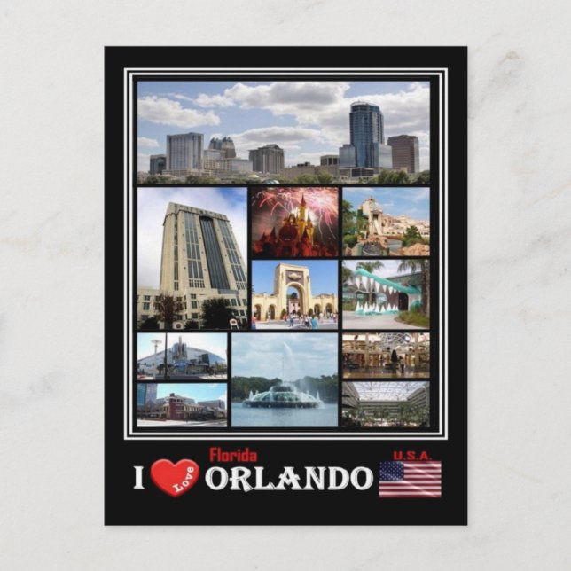 US United States of America -  Orlando Florida - Postcard (Front)