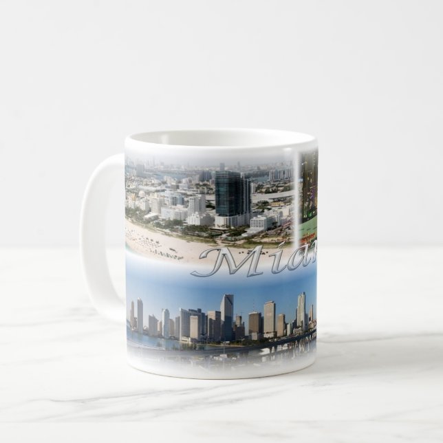 US USA - Miami - Florida - Coffee Mug (Front Left)