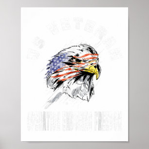 Us Veteran Operation Enduring Freedom Military War Poster