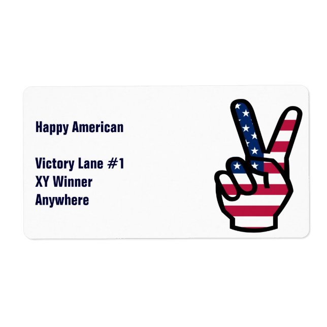 US Victory Sign (Front)
