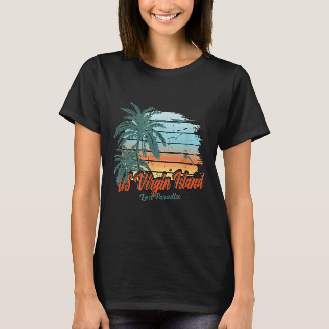 Us Virgin Island Beach St. Thomas Shirt Lost Parad (Front)