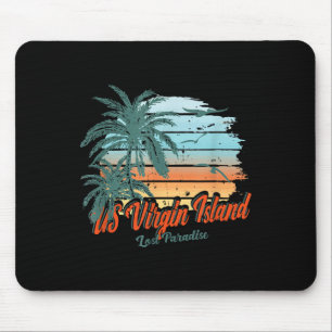 Us Virgin Island Beach St. Thomas Shirt Lost Parad Mouse Mat