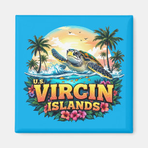 US Virgin Islands Caribbean Magnet