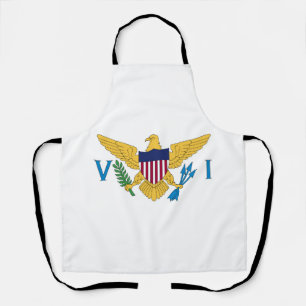 US Virgin Islands flag Apron