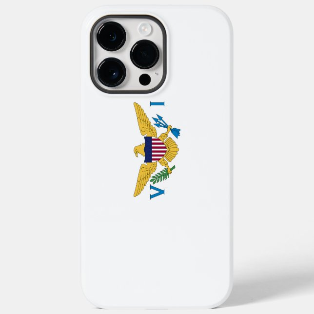 US Virgin Islands flag Case-Mate iPhone Case (Back)