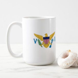 US Virgin Islands flag Coffee Mug
