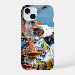 US Virgin Islands Flag Mocko Moko Jumbies Madras iPhone 15 Case