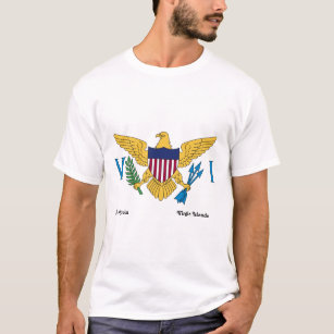 US Virgin Islands Flag St. Croix  USVI Caribbean T-Shirt