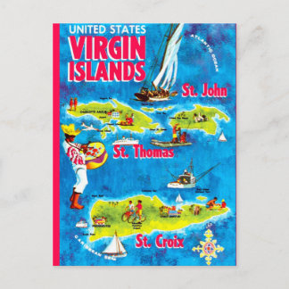 US Virgin Islands Postcard