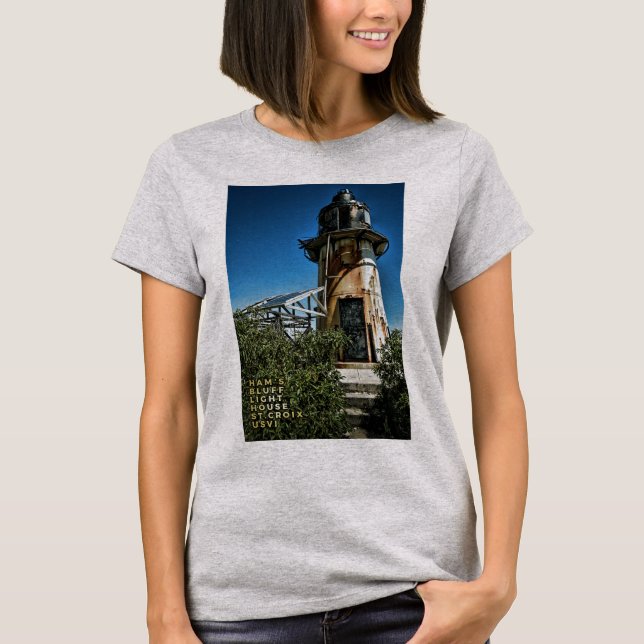 US Virgin Islands St. Croix USVI Light House T-Shi T-Shirt (Front)