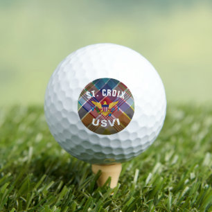 US Virgin Islands St. Croix USVI Madras Caribbean Golf Balls