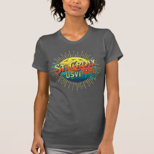 US Virgin Islands St. Croix USVI Tropical T-Shirt