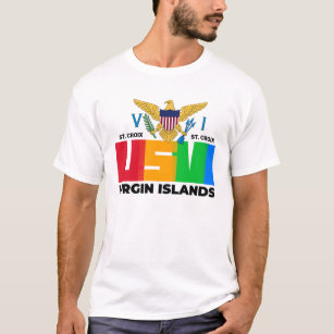US Virgin Islands St. Croix USVI Tropical  T-Shirt