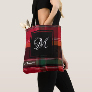 US Virgin Islands St. Thomas Madras Personalize Tote Bag