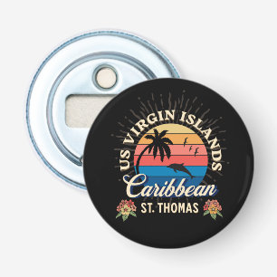 US Virgin Islands St. Thomas USVI Tropical   Bottle Opener