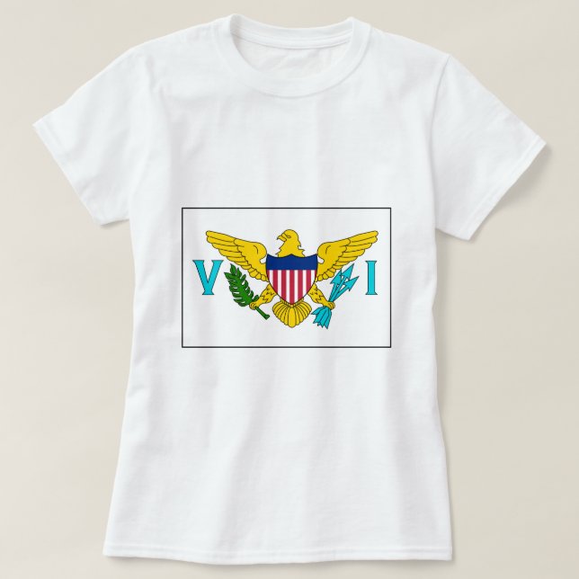 US Virgin Islands T-Shirt (Design Front)
