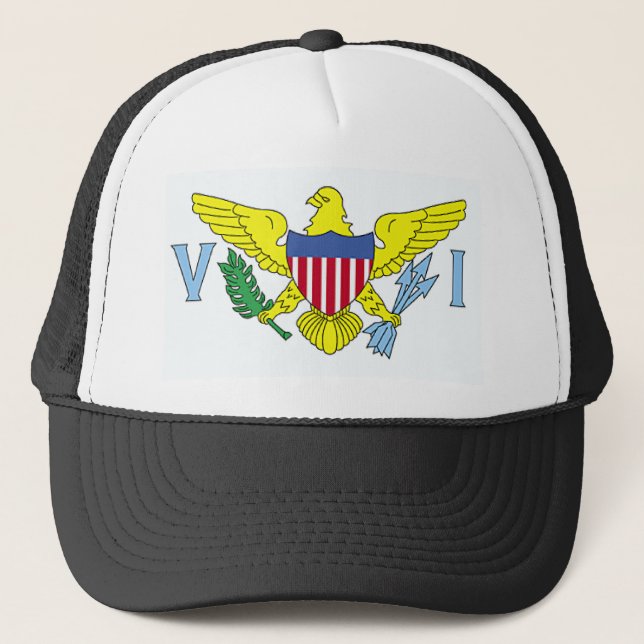 US Virgin Islands Trucker Hat (Front)