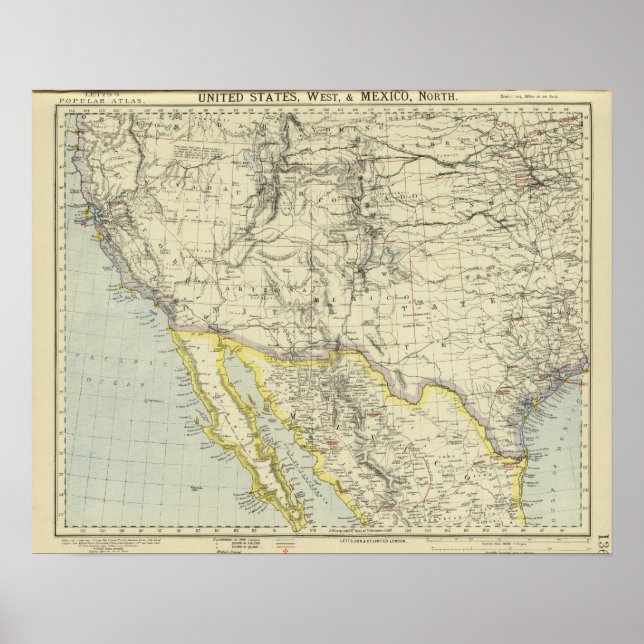 US West, Mexico North Poster (Front)