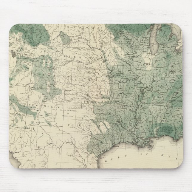 US Woodlands Mouse Mat (Front)