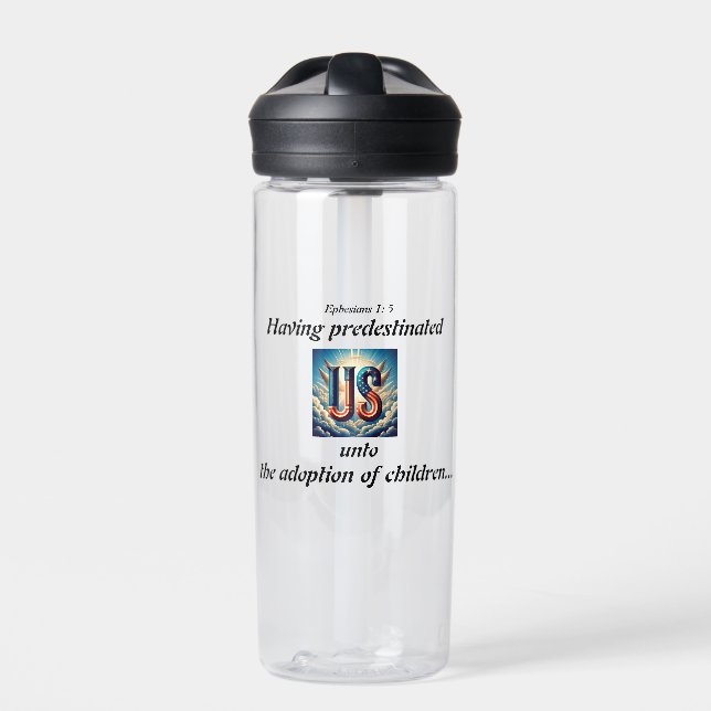 US x7 Water Bottle (Front)