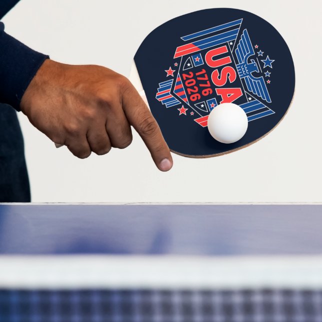 USA 1776-2026 PING PONG PADDLE (Insitu)