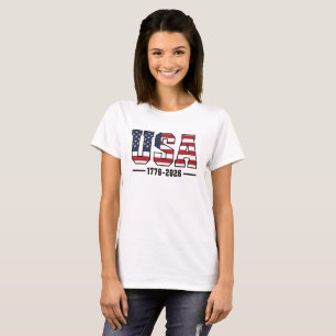 USA 1776–2026 Shirt   America 250 Patriotic