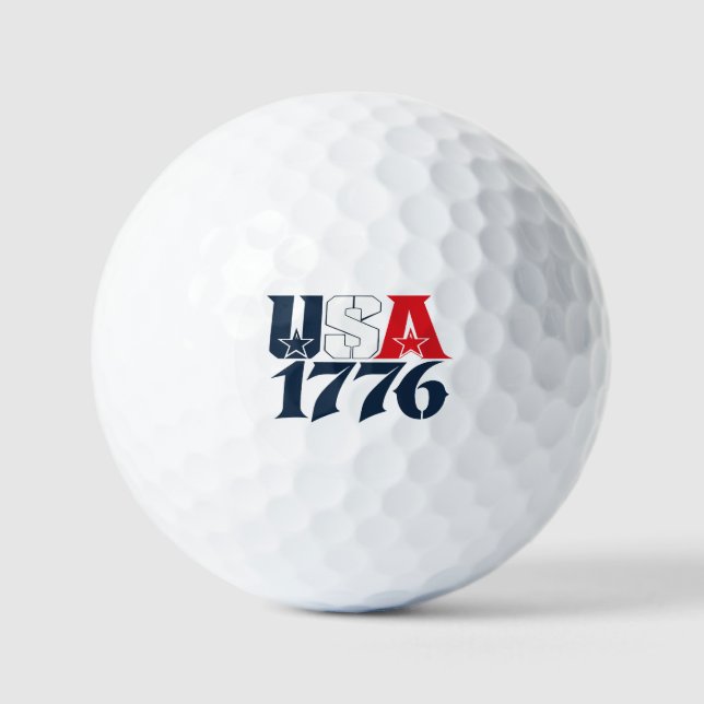 USA 1776 GOLF BALLS (Front)