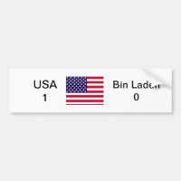 USA 1 vs Bin Laden 0