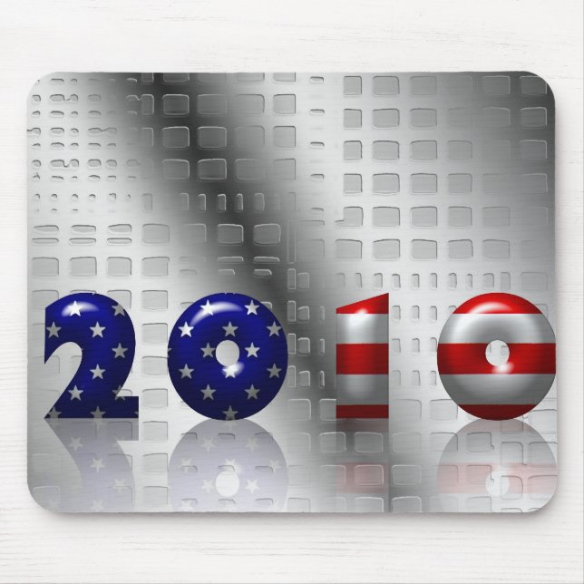USA 2010 celebration Mouse Mat (Front)