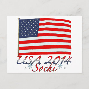 USA 2014 POSTCARD
