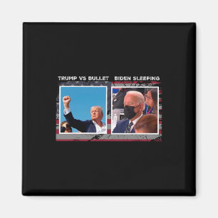 Usa 2024 Election Campaign trump Vs Bullet  Magnet