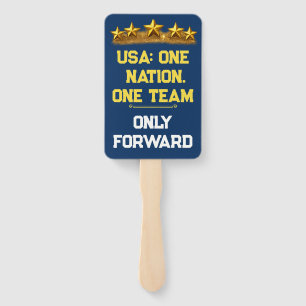 USA 2026 Global Games: Team Loyalty Stadium 11 Hand Fan