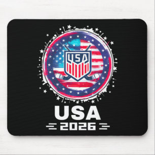 Usa 2026 Hockey American Flag Women Men Kids Hocke Mouse Mat