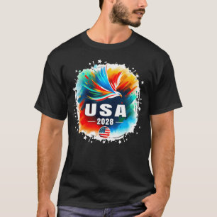 Usa 2028 Go United States Sport Usa Team 2028 T-Shirt