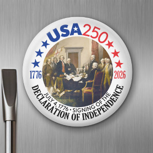USA 250 - 1776-2026 - Declaration of Independence Magnet
