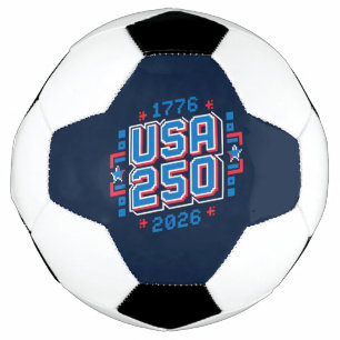 USA 250 – 1776 to 2026 Pixel Art Football