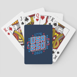USA 250 – 1776 to 2026 Pixel Art Playing Cards