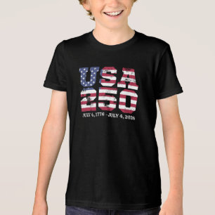USA 250 4Th Of July Tri-Blend Shirt