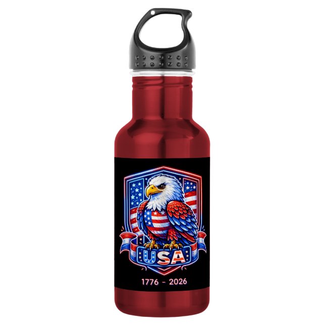 USA 250 532 ML WATER BOTTLE (Front)