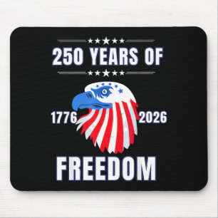 Usa 250 Anniversary Eagle 1776 To 2026 Patriotic A Mouse Mat