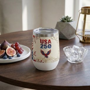USA 250 Anniversary Patriotic Eagle Vintage Pride