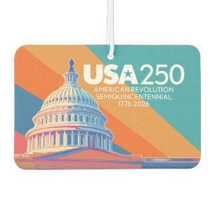 USA 250 Birthday Capital - America Celebration Car Air Freshener