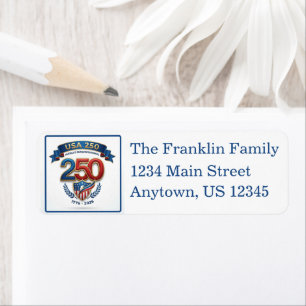 USA 250 custom address