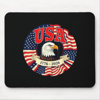 Usa 250 Patriotic Anniversary Celebration Mouse Mat